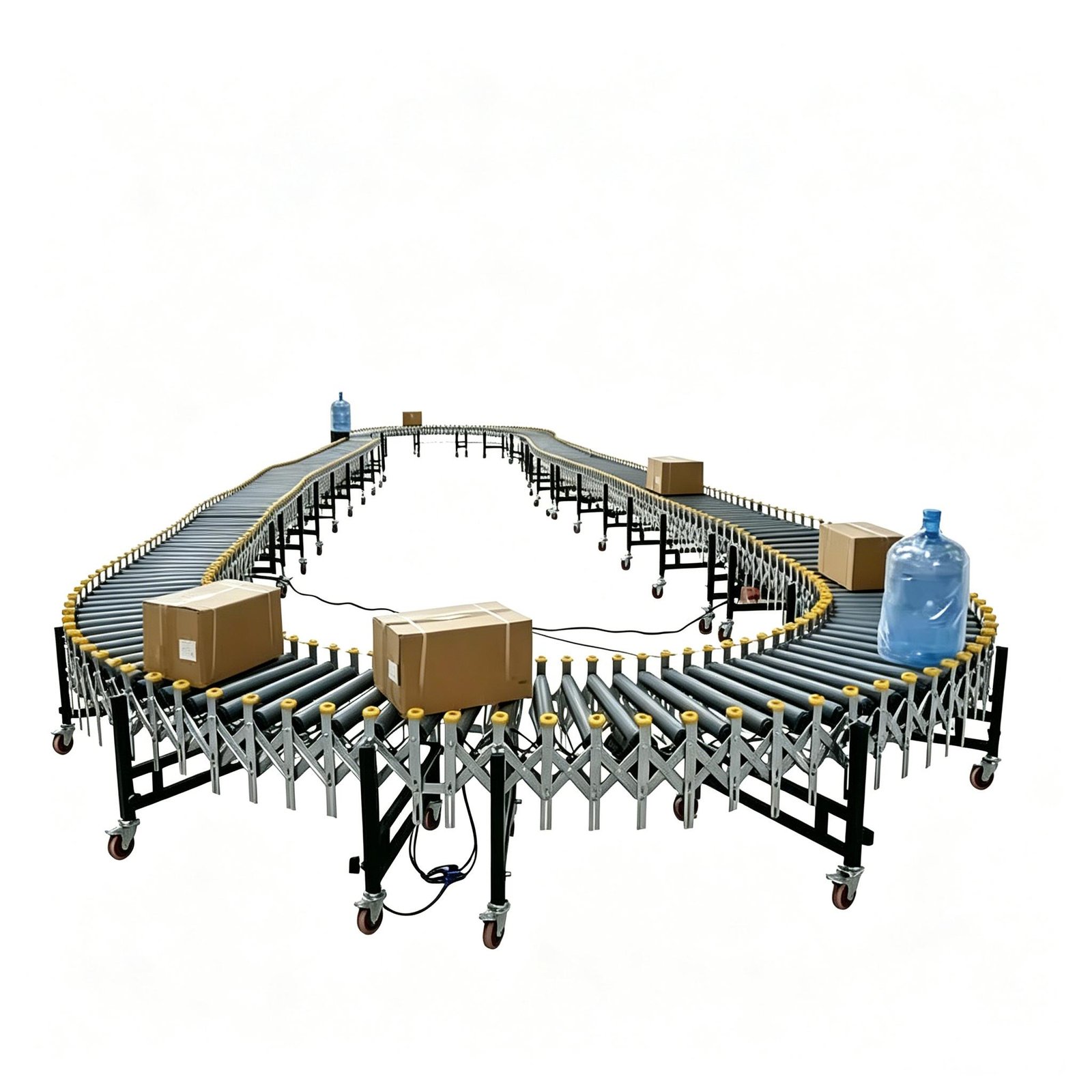 Telescopic Roller Conveyor