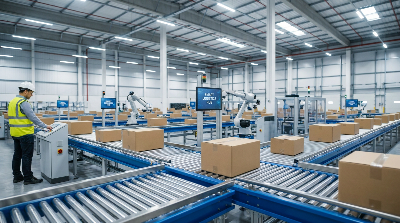 Advanced Roller Conveyor Systems for Warehouse Efficiency product image by Guosheng